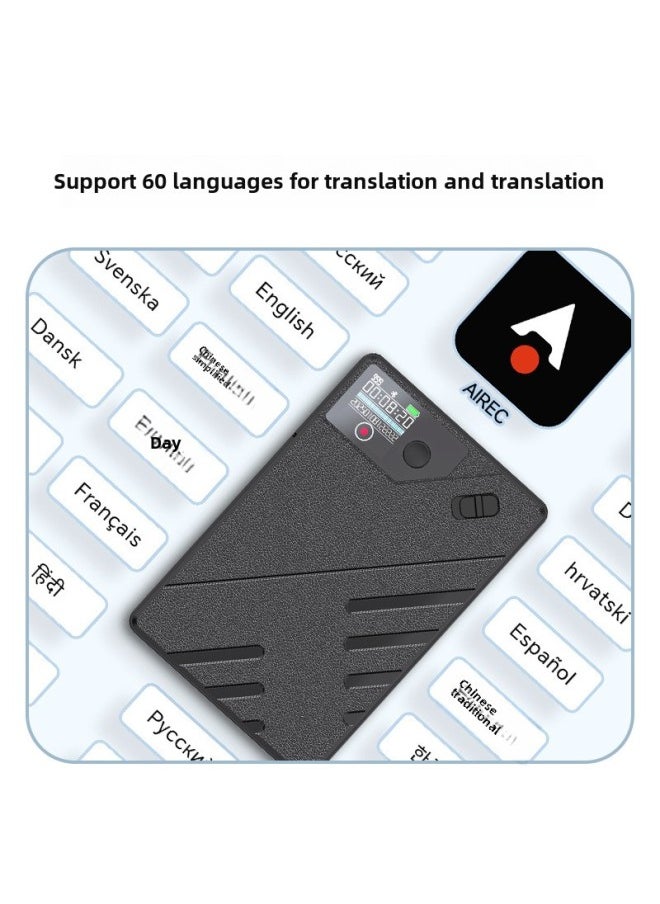 Generic - A5ChatGPT4Ai Intelligent Recording Pen Real-time Transcribe Simultaneous Interpretation 60 Languages Translation Summary-Colour:English Version-Capacity:16GB - Image 1