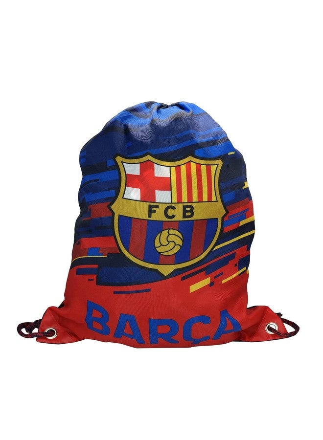 Icon Sports Replacement For FC Barcelona Official Drawstring Gym Soccer Cinch Bag 08 - Image 3