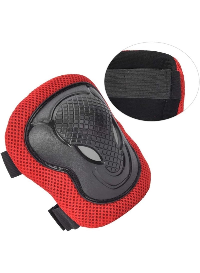 معدات حماية للأطفال – واقيات ركبة وكوع ومعصم | 6 قطع مبطنة عالية الجودة - Image 2