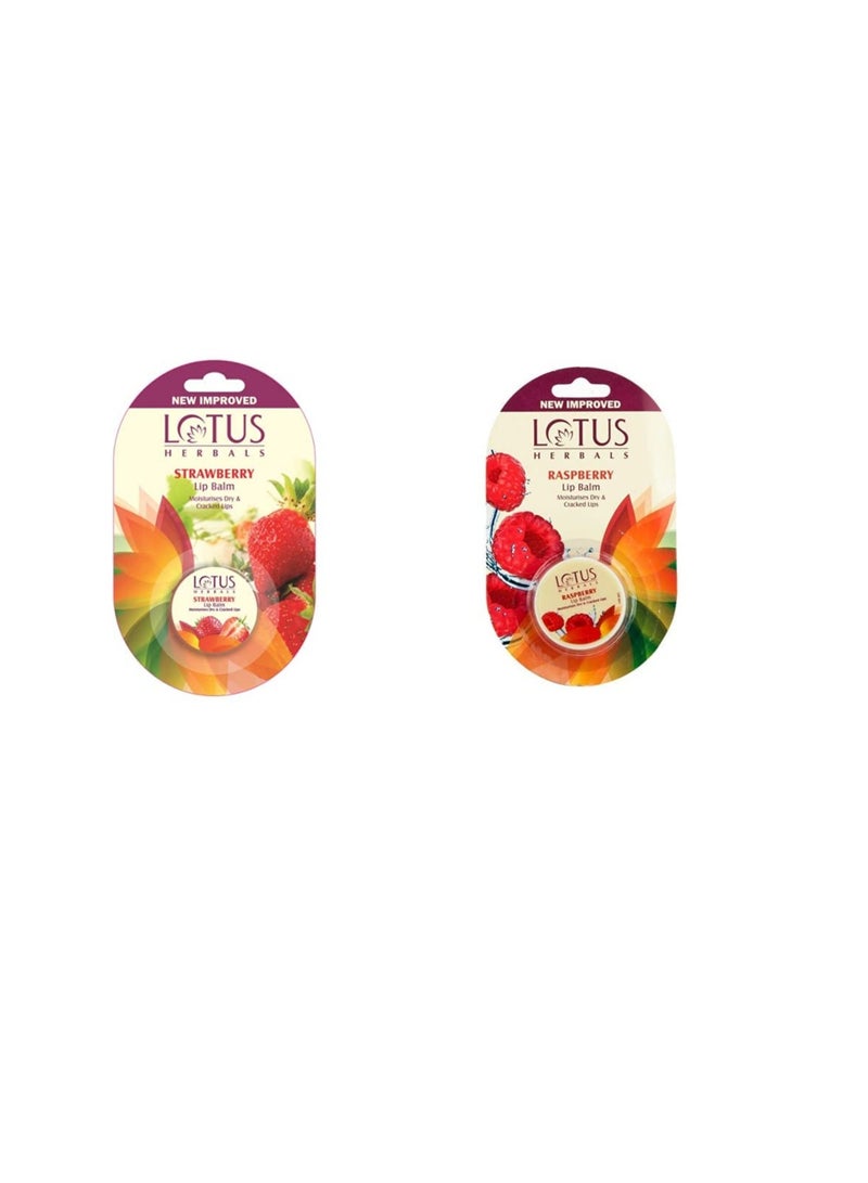 NOURISH MANTRA Lotus Herbals Lip Balm Raspberry 5g  Pack of 1  - Image 2