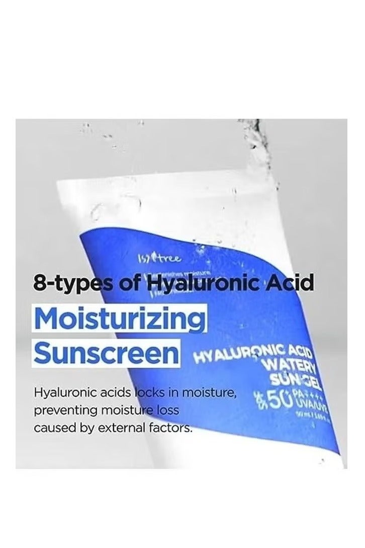 ايسنتري حمض الهيالورونيك المياه واقية من الشمس هلام - Image 2