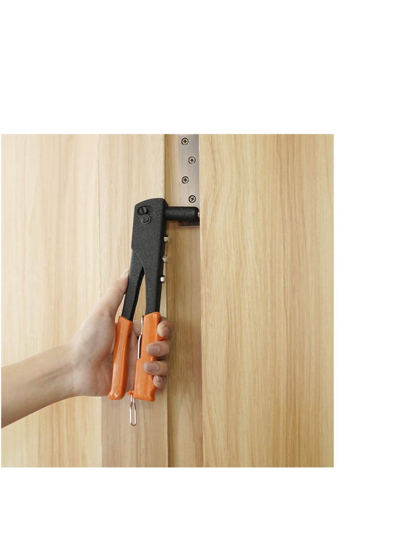 تولسين أدوات برشام احترافية مسدس برشام يدوي بيد واحدة مع مفتاح ربط محمول - Image 2