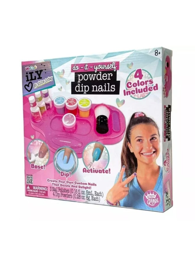 WeCool Do-it-Yourself Powder Dip Nails Kit Multicolor 27.94 x 5.08 x 30.48 cm WIL112460 - Image 1