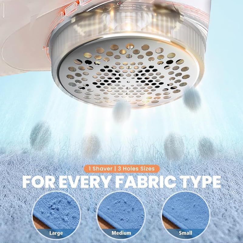 COVERLY Lint Remover for Clothes Lint Bhur RUA Fluff Remover Best Electric Lint Remover for Sweaters Blankets woolens 1 Year Guarantee - Image 3