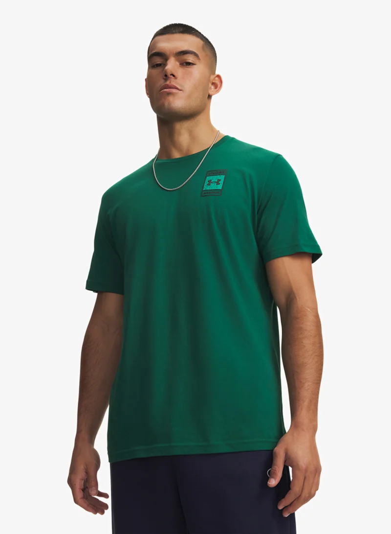Under Armour Lc Box Wordmark Logo T-Shirt
