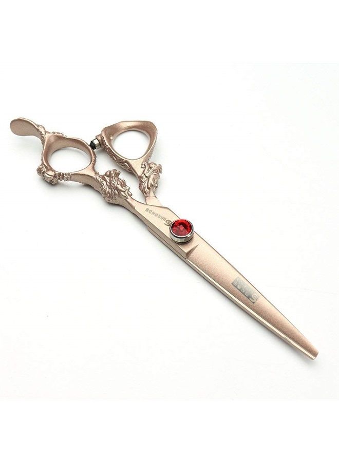 AXEMOORE مقص تصفيف الشعر الياباني 440C باللون الوردي الذهبي لمصففي الشعر المحترفين - Image 5