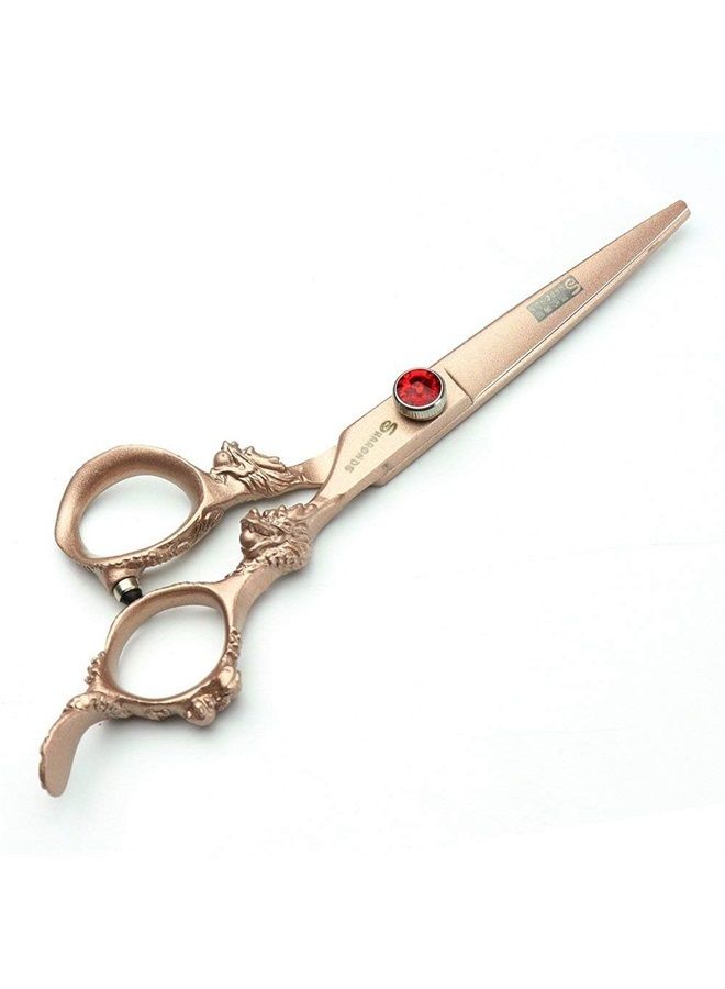 AXEMOORE مقص تصفيف الشعر الياباني 440C باللون الوردي الذهبي لمصففي الشعر المحترفين - Image 3