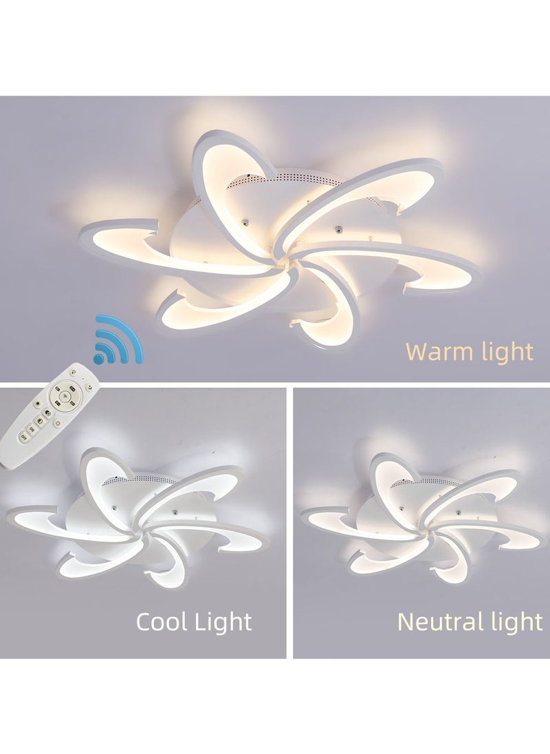 Haikomin - LED Ceiling Light With Remote Control Dimmable White - Image 1