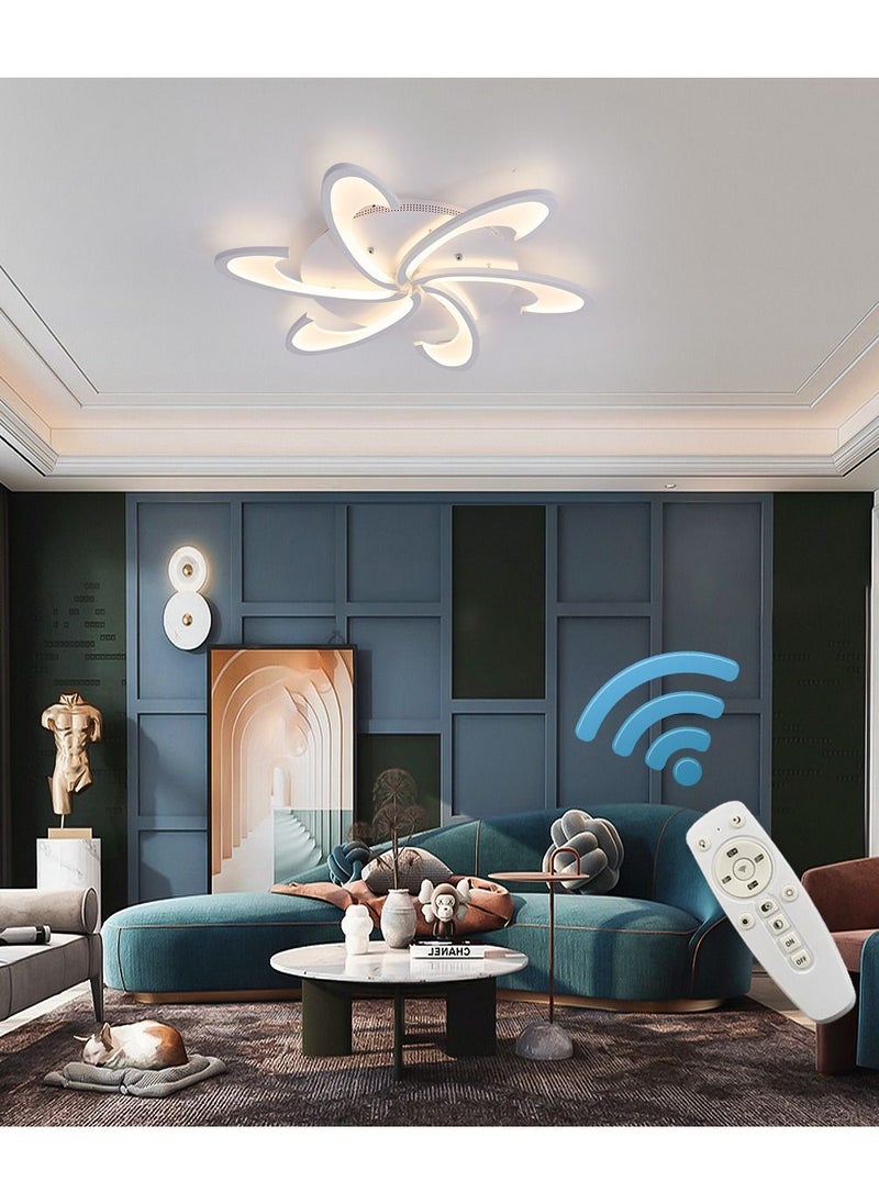 Haikomin - LED Ceiling Light With Remote Control Dimmable White - Image 1