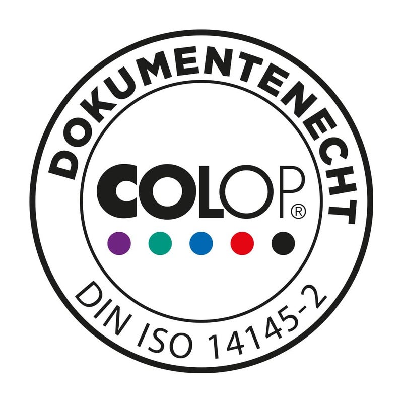 Colop حبر 801 بريميوم 25 مل أحمر - وسادة طباعة للختم المطاطي والأختام ذاتية الحبر - Image 5