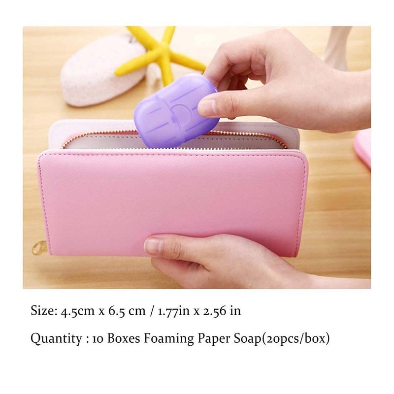 Avenn Paper Soap | Disposable Mini Soap Paper | Scented Soap Bath Flakes | Portable Flower Tube Petals | Tube Shape Bottle Paper Soap For Travelling - Image 2