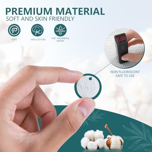 KISEER 200 Pieces Compressed Towels Portable Disposable Mini Compressed Coin Tissue Toilet Paper Tablets for Travel, Camping, Hiking, Sport, Beauty Salon, Home Hand Wipes - Image 3