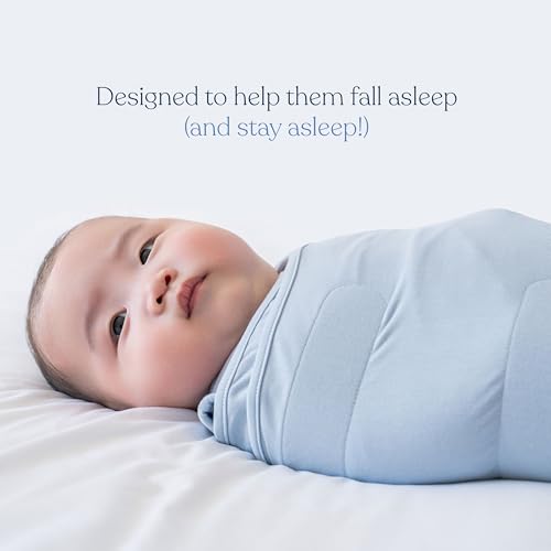 HALO SleepSack SuperSoft Swaddle, Cozy Bamboo Viscose, 3-Way Adjustable Swaddle, 2 Way Zipper, 2 TOG, 0-3 Months, Newborn (Pack of 1), Calm Sage - Image 3