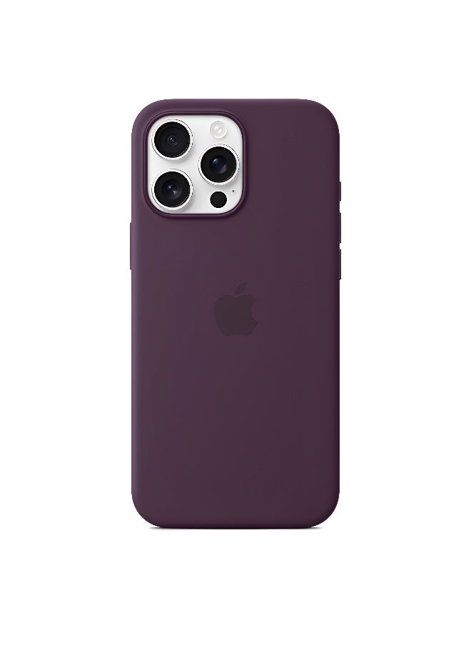 Apple Brand - Silicone Case for iPhone 16 Pro Max - With MagSafe Support and Strong Protection - Image 1
