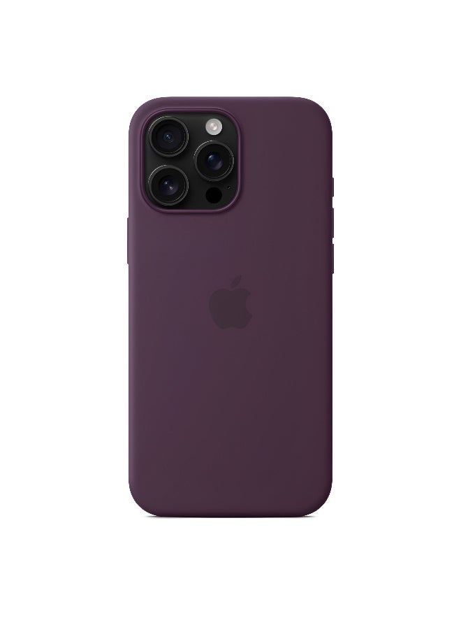 Apple Brand - Silicone Case for iPhone 16 Pro Max - With MagSafe Support and Strong Protection - Image 1
