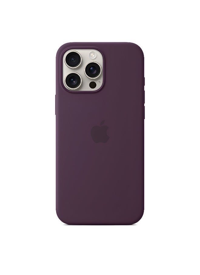 Apple Brand - Silicone Case for iPhone 16 Pro Max - With MagSafe Support and Strong Protection - Image 1