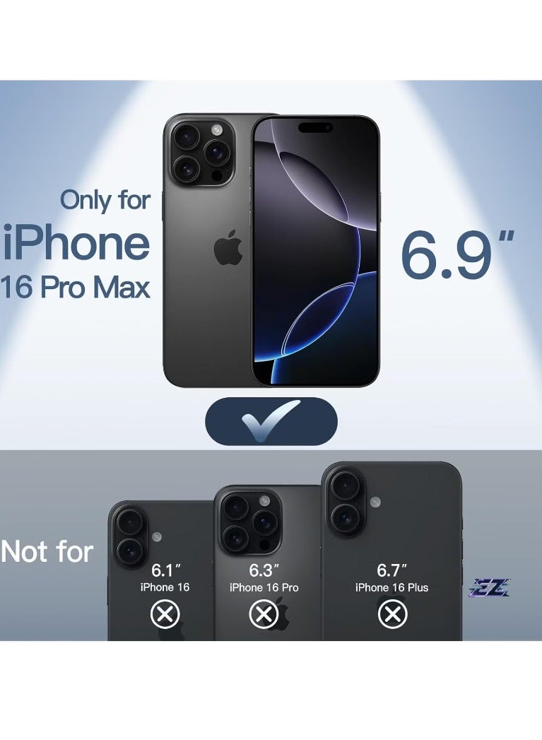 ELTRAZONE Ultra-Slim 0.35mm Case for iPhone 16 Pro Max (6.9 Inch) – Lightweight Matte Finish, Full Camera Lens Protection, Minimalist Hard Cover (Black) – Sleek, Durable, and Shockproof Design - Image 2