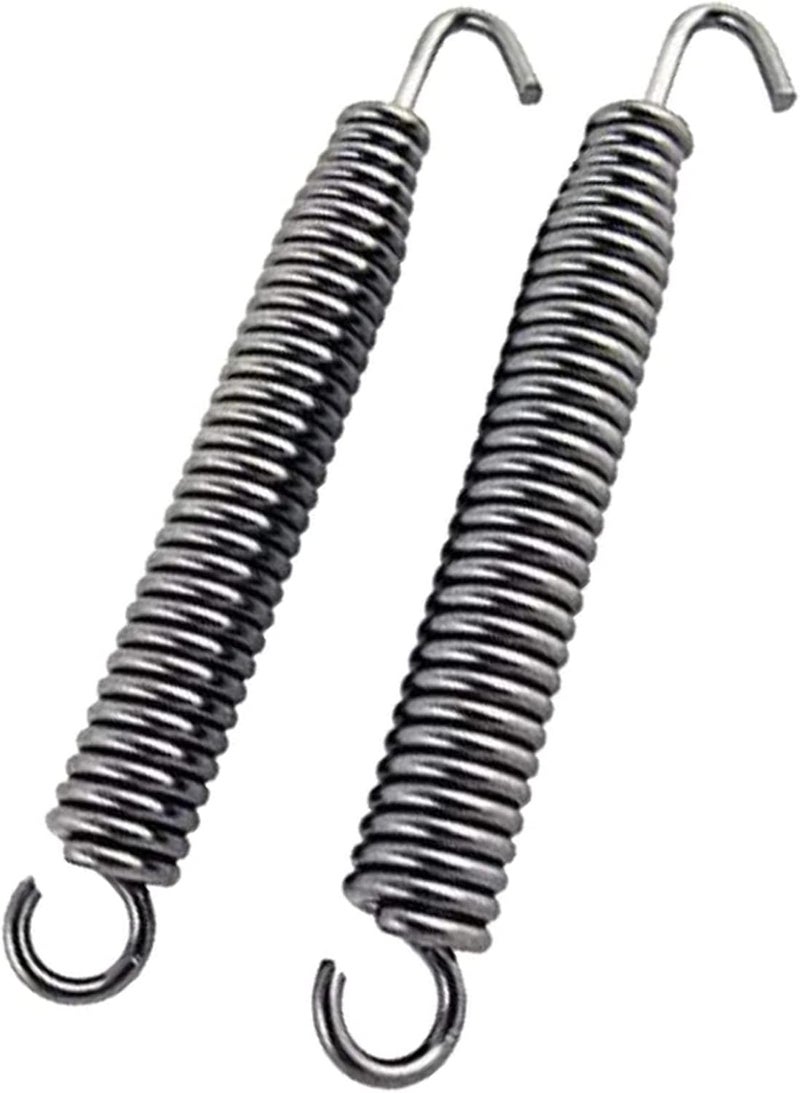 P1TOOLS P1 Tools 2 Psc 90mm Exhaust Pipe Muffler Springs Swivel for Motorcycle Motorbike… - Image 1