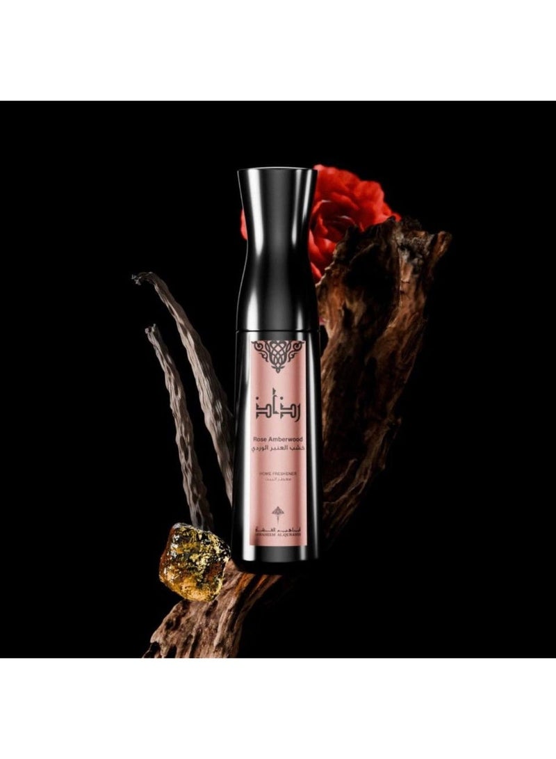 إبراهيم القرشي ابراهيم القرشي - رذاذ - خشب العنبر الوردي - معطر جو 300 مل - Image 1