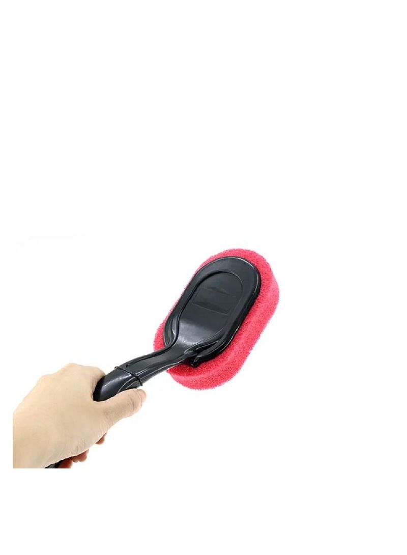 Generic Car Wheel Tire Waxing Polishing Sponge Washing Brush Car Detailing Cleaning Tools Wheel Wax Applicator Pad - Image 3