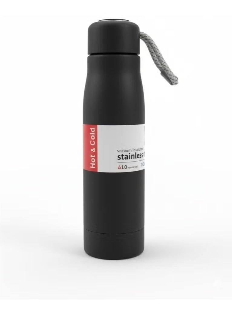 Thermal mug and flask, thermal bottle, tea and coffee thermos that keeps drinks hot or cold. Vacuum-insulated, made of 304 stainless steel, suitable for travel and hot and cold beverages. Features a leak-proof design. - Image 1