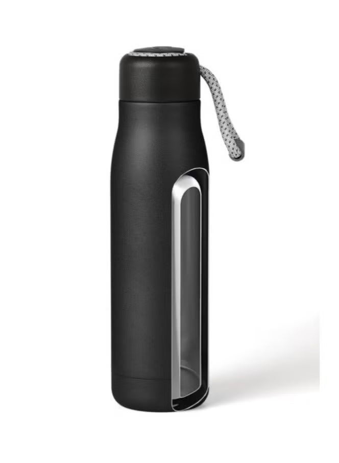 Thermal mug and flask, thermal bottle, tea and coffee thermos that keeps drinks hot or cold. Vacuum-insulated, made of 304 stainless steel, suitable for travel and hot and cold beverages. Features a leak-proof design. - Image 3