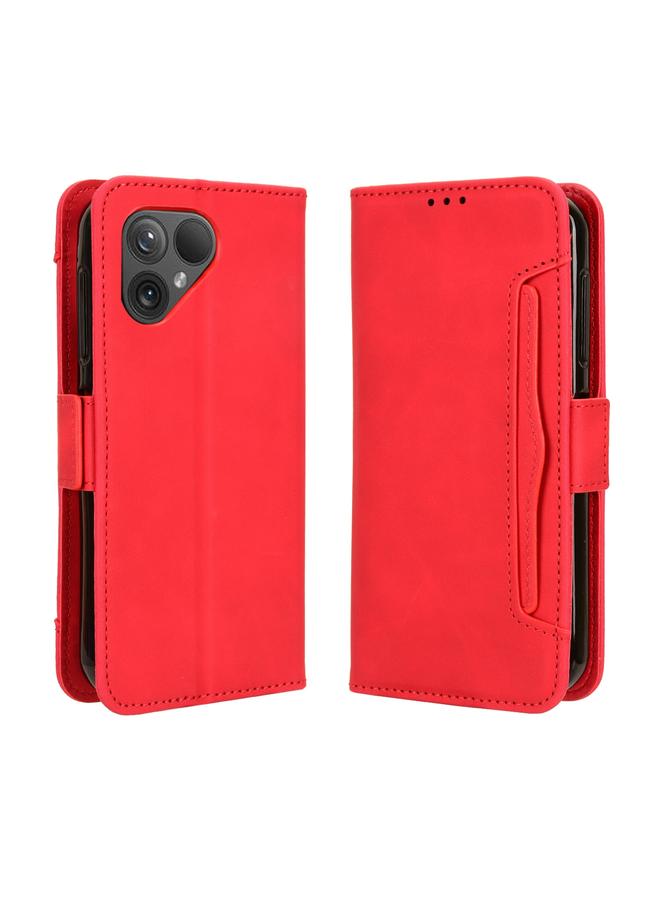 اس-توب جراب هاتف من الجلد لهاتف Fairphone 5 بملمس جلد العجل وفتحات للبطاقات - Image 2