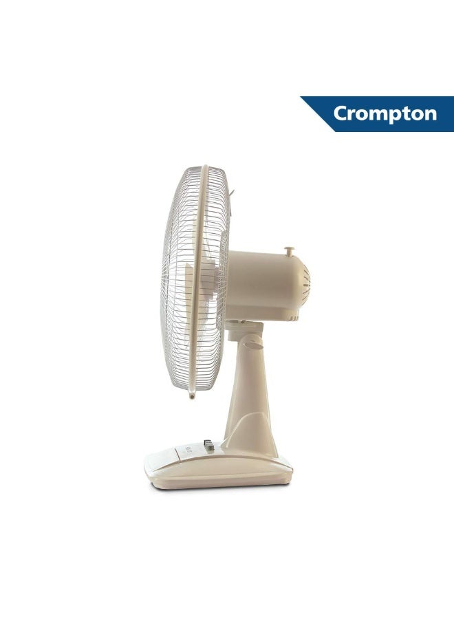 Crompton Hiflo Neo 16-Inch Table Fan 400mm (kd White) | High speed | smooth oscillations | Thermal overload protection for long lasting motor - Image 3