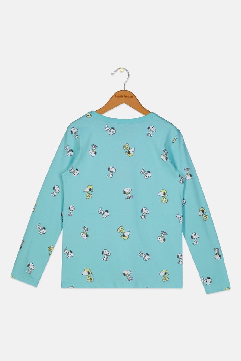 Hamleys x Peanuts Kids Boy Graphic Print Short Sleeve T-Shirt, Multicolor - Image 3