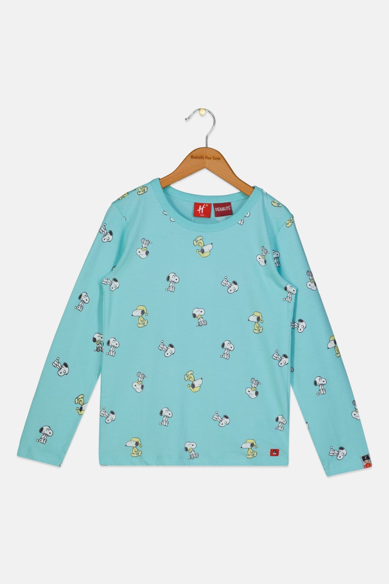 Hamleys x Peanuts Kids Boy Graphic Print Short Sleeve T-Shirt, Multicolor - Image 2