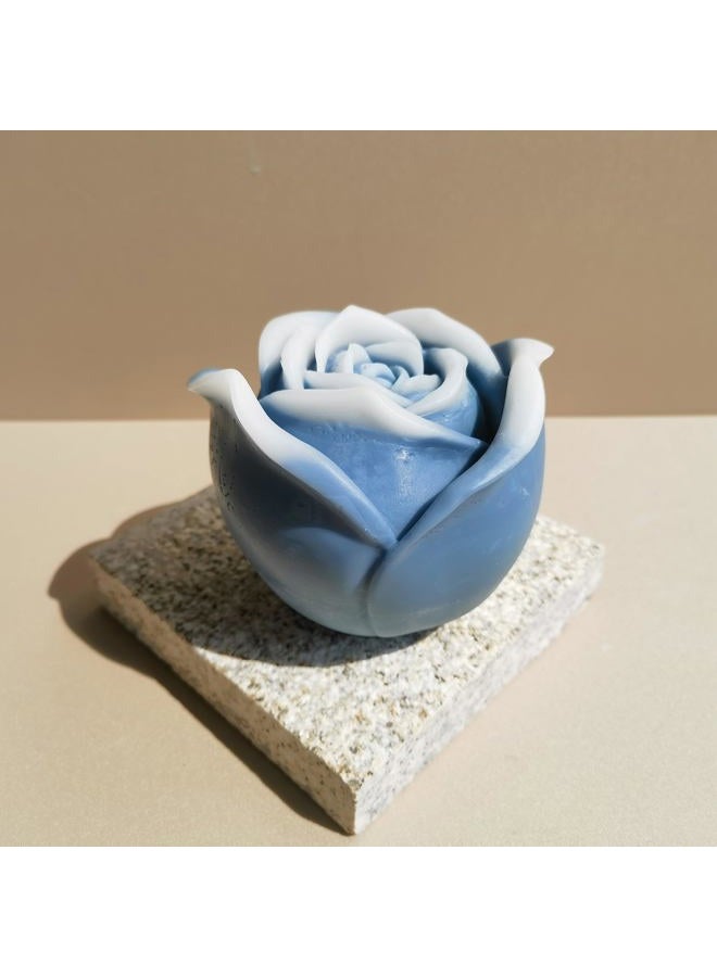 Huge Large Big Lotus，Rose， Peony Flower Silicone Mold ，Used for Making Gypsum Candles Resin Cement Holiday Sacrifice Mould (Large D Rose) - Image 4