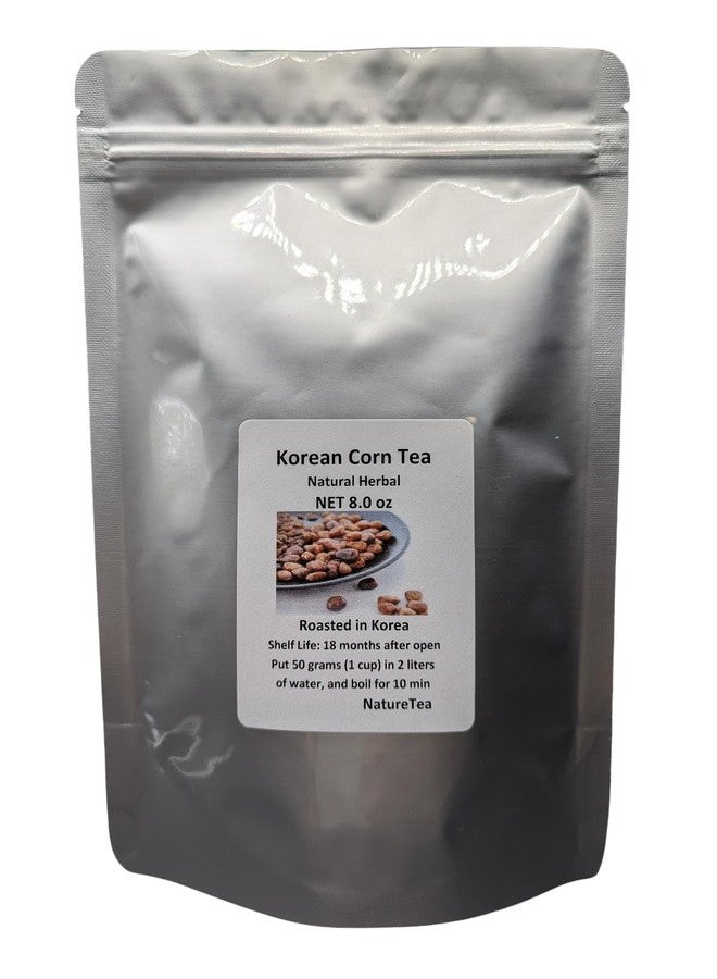 Nature Tea Corn Tea - Roasted Corn Korean Herbal Tea from 100% Nature (12 oz) - Image 1