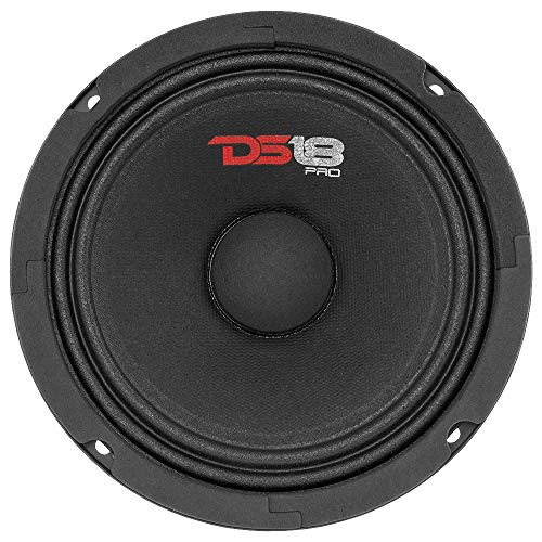 DS18 PRO-GM6 Loudspeaker - 6.5", Midrange, Black Steel Basket, 480W Max, 140W RMS, 8 Ohms - Premium Quality Mid Range Speakers Car Audio Door Speakers for Car or Truck Stereo Sound System (1 Speaker) - Image 3