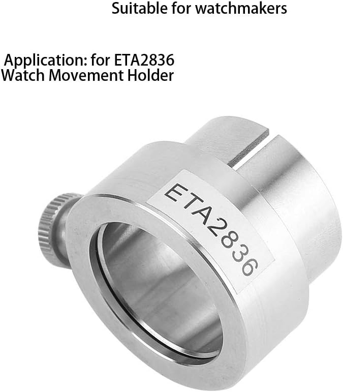 Stainless Steel Watch Movement Holder ETA2836 Compatible Watch Repair Tool - Image 5