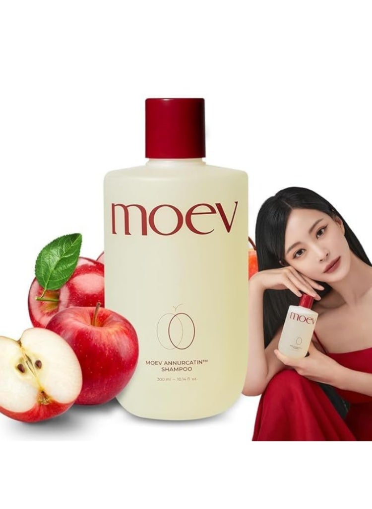 MOEV Hair Fall & Weak Roots Care – MOEV Annurcatin Strengthening Shampoo 300ml for Thinning Hair, Breakage & Weak Scalp Health - Image 2