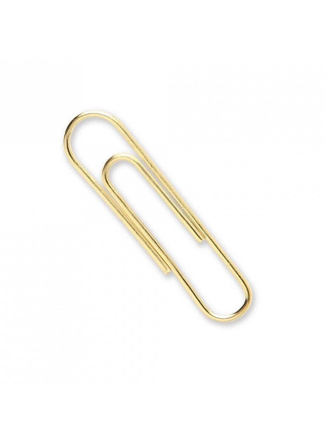 ACCO Paper Clips, Jumbo, Smooth, Gold, 50 Clips/Box (72532) - Image 3