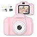 Mafiti Kids Camera26MP HD Mini Selfie Digital Camera for KidsToddler Camera1080P VideoOutdoor Toy for HolidayBirthday Xmas Gift for 38 Years Old Girl BoyPink - Image 3