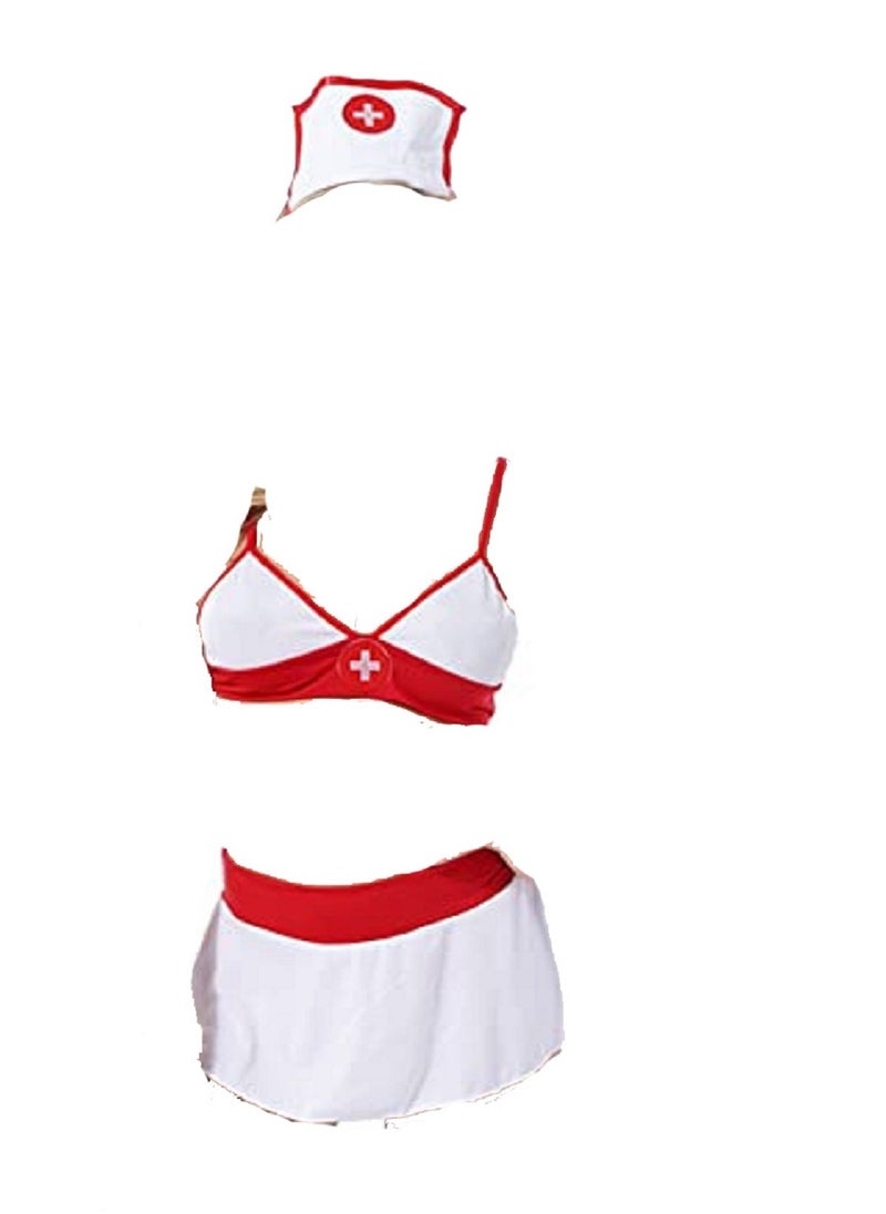 Generic Women Nurse Costume Lingerie  Outfits for Cosplay  Nightwear.  - Image 1