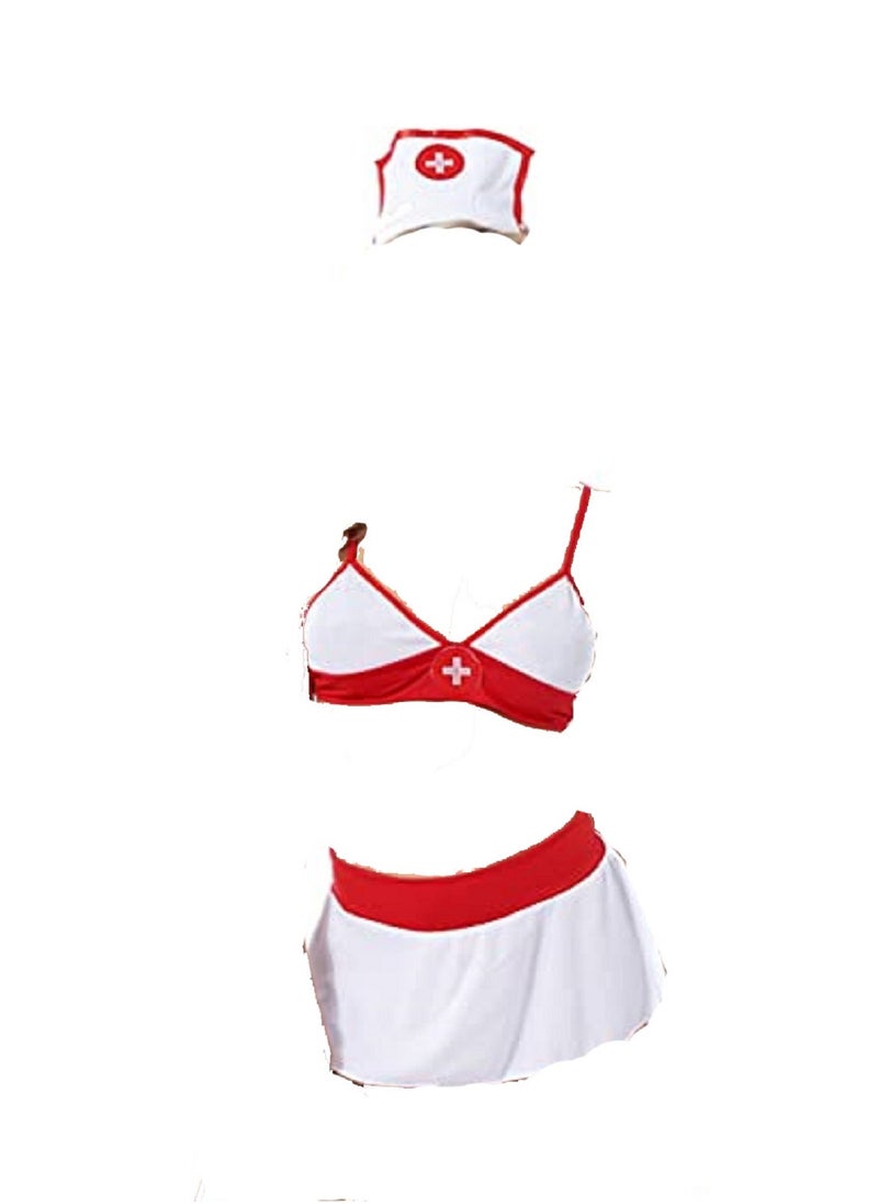 Generic Women Nurse Costume Lingerie  Outfits for Cosplay  Nightwear.  - Image 2