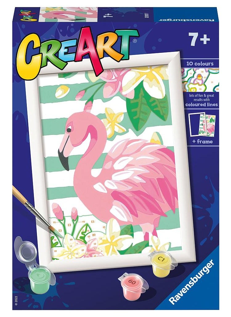 Ravensburger Ravensburger CREART Think Pink 13 x 18 cm 