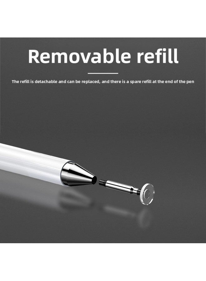 Loquat Applicable Stylus Pen For HuaweiVivo For XiaomiOppo Tablet Fine Head Capacitive Pen For Iphone Mobile Phone Painting Stylus-Color:Black  - Image 5