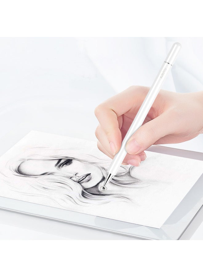 Loquat Applicable Stylus Pen For HuaweiVivo For XiaomiOppo Tablet Fine Head Capacitive Pen For Iphone Mobile Phone Painting Stylus-Color:Black  - Image 2