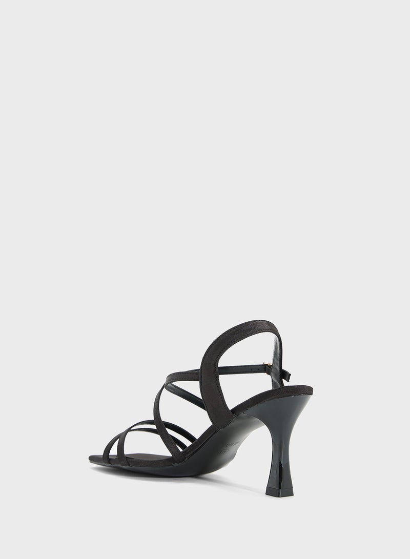 Ginger Multi Strap Heeled Sandal  - Image 3