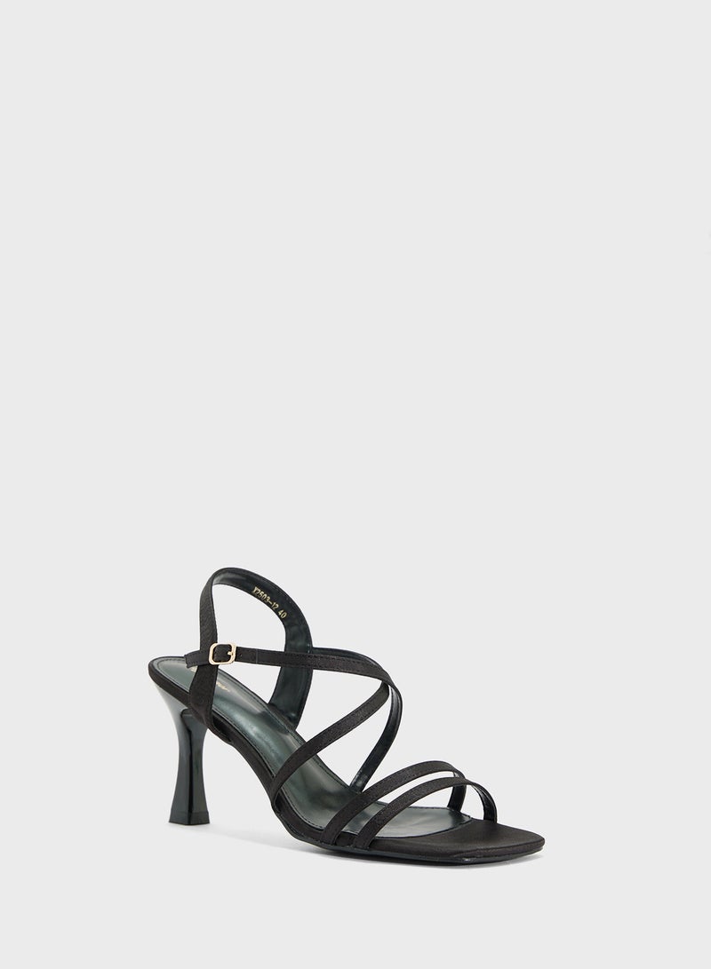 Ginger Multi Strap Heeled Sandal  - Image 2