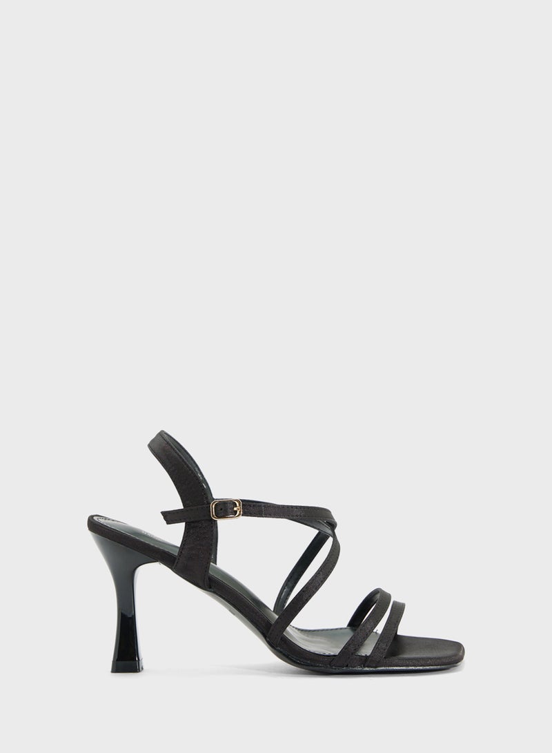 Ginger Multi Strap Heeled Sandal  - Image 1