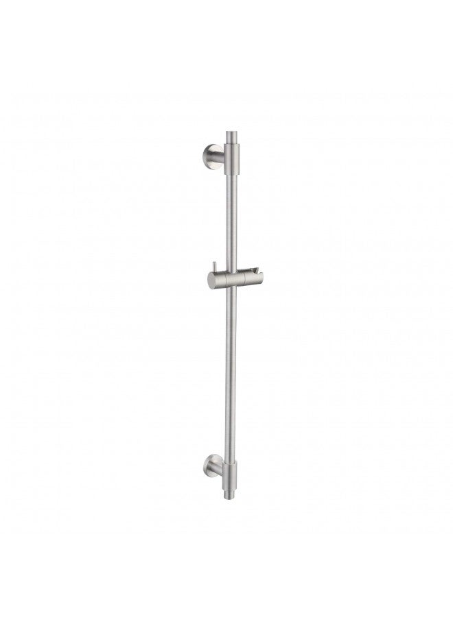 KES Shower Slide Bar 30-Inch with Adjustable Handheld Shower Head Holder for Bathroom Wall Mount SUS 304 Stainless Steel Brushed Finish, F209S78DG-BS - Image 1