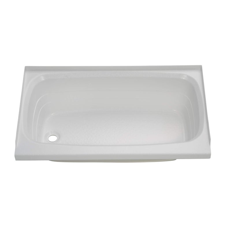 Lippert Components Lippert Replacement 24" x 40" White Bathtub with Left Drain, Scratch-Resistant ABS Acrylic for RVs, Travel Trailers, 5th Wheels, Motorhomes - W2440LHSPK - Image 5