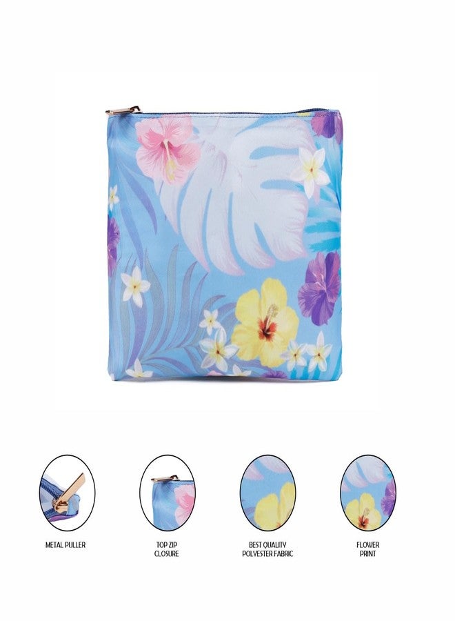 ASTRID Cotton Textured Pouch for Girls with Puller - Image 2