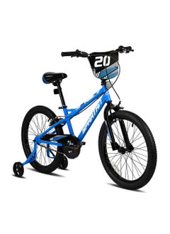 Spartan Spartan 20" Cyclone Kids Bicycle w/ Training Wheels Blue  - Image 1