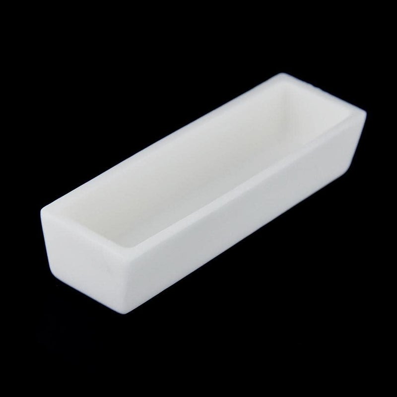 klarako 100x30x20mm Alumina Ceramic Corundum Crucible Boat Sample Holder - Image 3